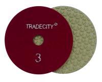 Алмазные гибкие шлифовальные круги Треугольник Pads 5-STEP №3 D100 Алмазные гибкие шлифовальные круги Треугольник Pads 5-STEP №3 D100