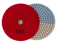 Алмазные гибкие шлифовальные круги ТриКолор Pads 7-STEP.D-100 №400