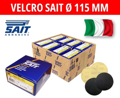 Фибродиск мягкий SAIT 115хVelcro №80